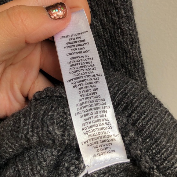 ✨NWOT! Loft Sweater Dress Size Small - Grey ✨ - Picture 4 of 7